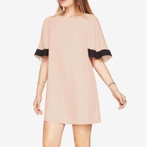 BCBG PHILIPPA COLOR-BLOCKED DRESS